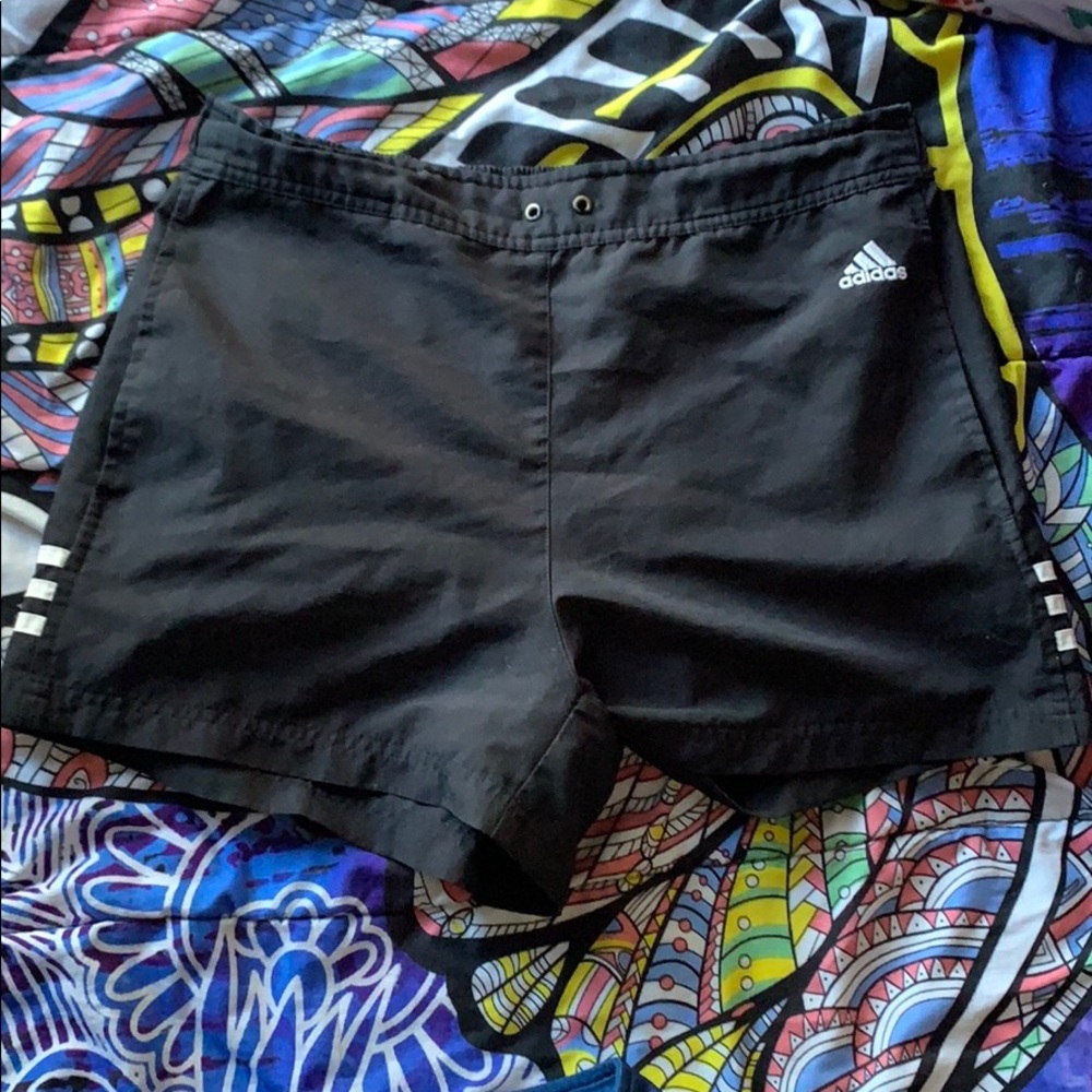 Loose adidas soccer shorts